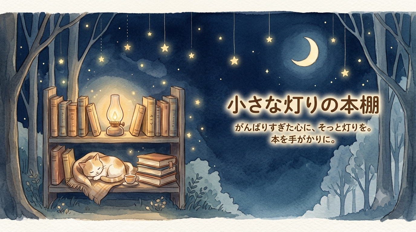ちいさな灯りの本棚